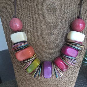 Tagua Nut Artisanal Necklace, New